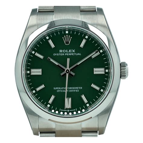 rolex oyster perpetual 36 thickness.